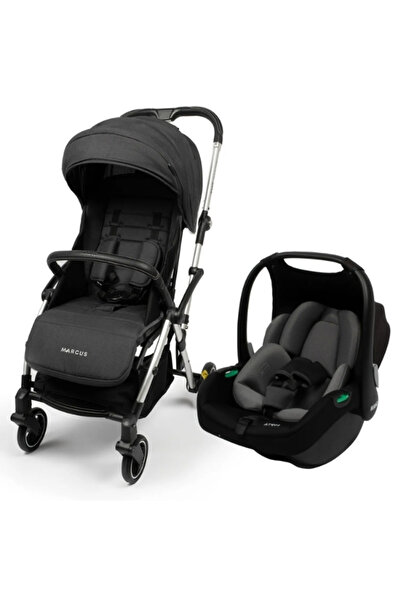 Kanz Marcus Çift Yönlü Travel Sistem Bebek Arabası Raisin Black