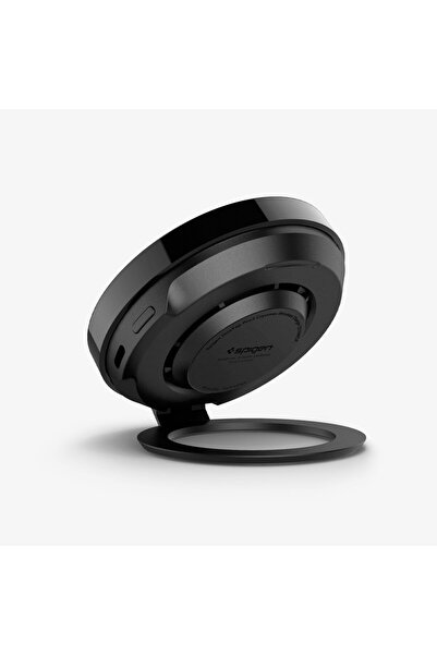 Spigen MagFit Kickstand Manyetik Kablosuz Şarj Cihazı / Özel Fanlı iPhone MagSafe OneTap Pro 3 - ACH07977