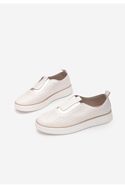 B T Shoes Espadrile dama Lilianna albe