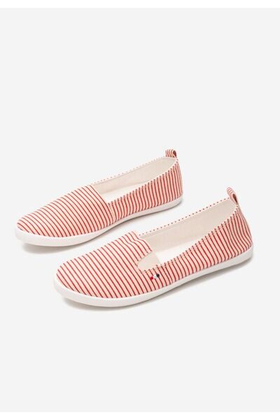 B T Shoes Brandusa women's red espadrilles