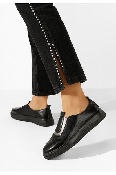 B T Shoes Lilianna women's black espadrilles