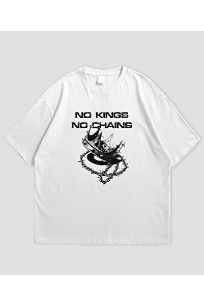 SVART WEAR Унісекс-футболка оверсайз «No Kings No Chains»