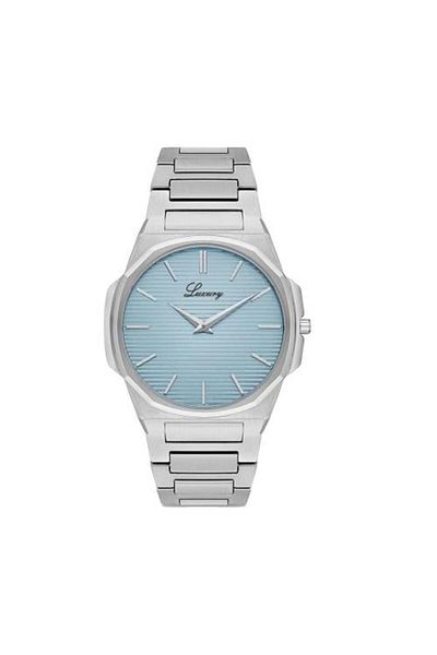 Luxure Men's Watch with Modern Design in Silver Color