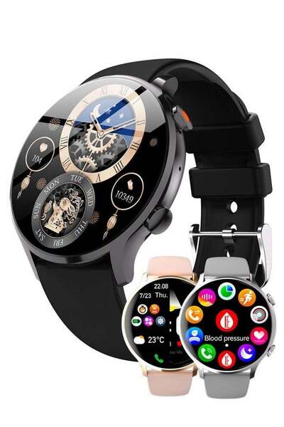 wapik ساعة ذكية كورية من ماركة Y5، ساعة ذكية للأعمال، ساعة لياقة بدنية مقاومة...