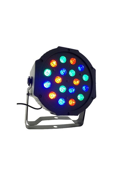 OEM Proiector 18 Led color 1WX18, DMX, joc de lumini ambiental, club, party