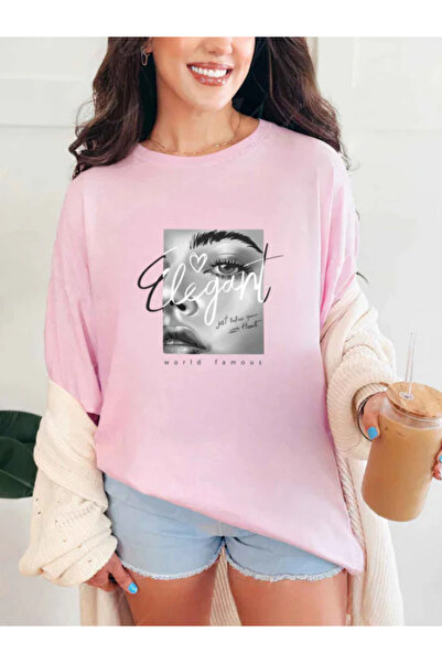 Sarah's Boutique Tricou de damă – 100% bumbac – Minimalist „ELEGANT”