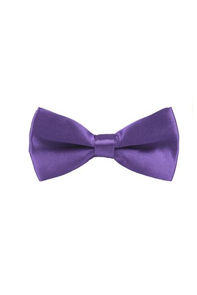 OEM Children's bow tie, 9.5 x 5 CM, Dark Purple