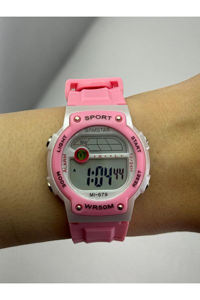 Samstar Alarm-Light-Stopwatch-5 Atm Waterproof-Gift Children's Wristwatch