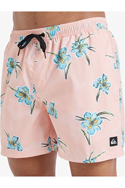 Quiksilver Ανδρικό ροζ βόλεϊ σορτς Everyday Straight Volley 15