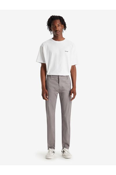Levi's Xx Chino Men's Gray Linen Trousers 85226-0066