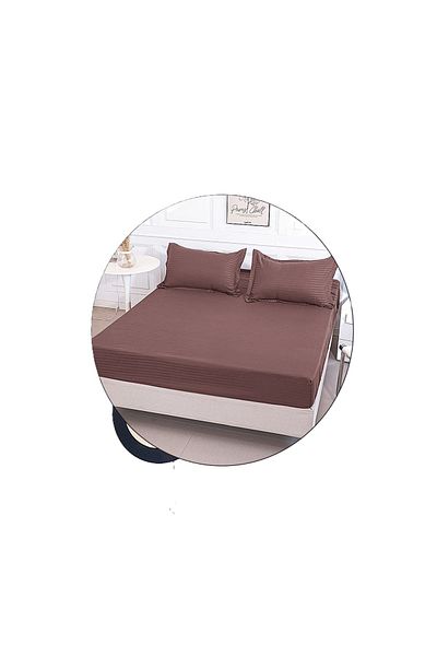 CHIRASO CHIRASO bedding set, Thin Damask, Fitted Sheet 180x200+30cm, Duvet Sheet and 2 Pillowcases