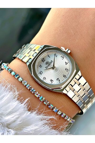 Bentini Women's Wrist Watch with Steel Band - Waterproof, 2-Year Warranty