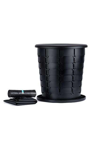 Wander Retractable And Portable Toilet Chair - With 10 Pieces Toilet Bag - Wander