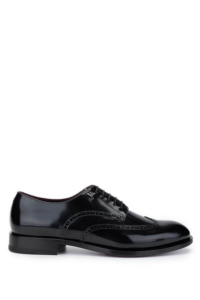 Valentino Men's Genuine Leather Black Classic Shoes