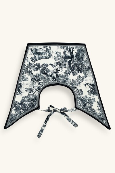 Marie Claire Toile De Jouy 1 Siyah Yakalık Fular