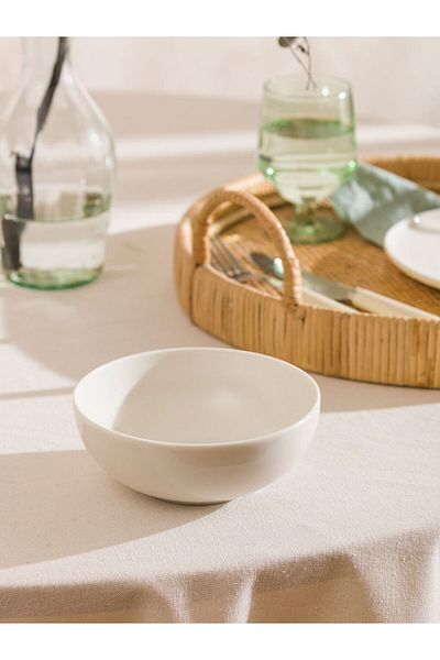 LC Waikiki White Porcelain Bowl 14 cm