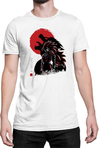 LOTS MODA Ανδρικό μπλουζάκι με γραφικό σχέδιο, κοντό μανίκι και στρογγυλή λαι...