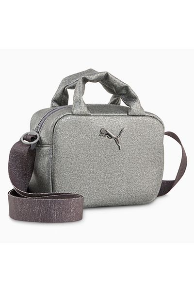 Puma Up Glam γυναικεία γκρι μίνι τσάντα ώμου (091710-01)