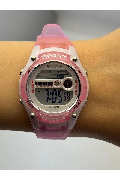 Samstar Alarm-Light-Stopwatch-5 Atm Waterproof-Gift Children's Wristwatch