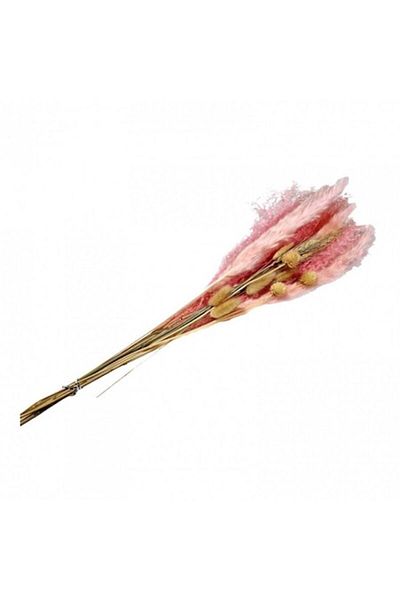 OEM Flori Stabilizate, Buchet Mixt, 75 cm, Roz