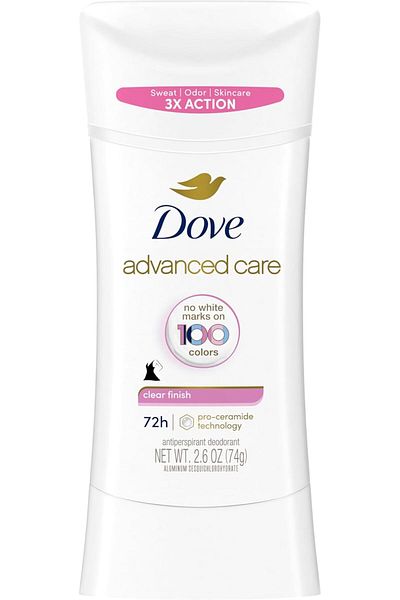 Dove Advanced Care Invisible Clear Finish Antiperspirant Deodorant - Women, 2.6 oz
