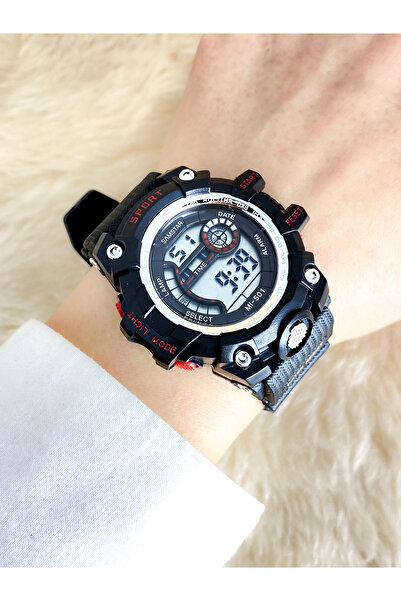 Samstar Alarmlı-Işıklı-Kronometreli-5 Atm Su Geçirmez-Hediyelik Çocuk Kol Saati