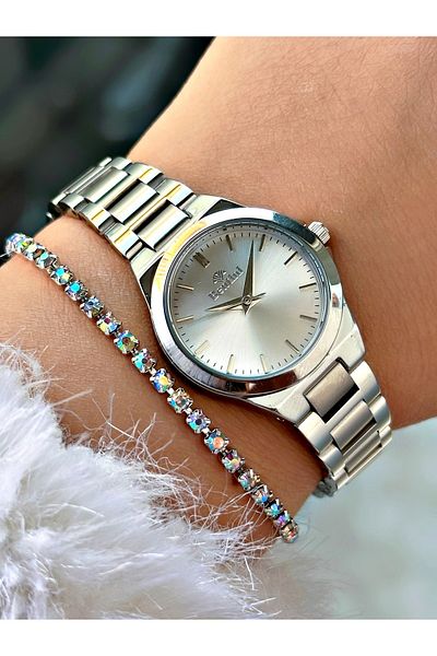 Bentini Women's Wrist Watch with Steel Band - Waterproof, 2-Year Warranty