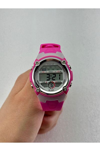 Samstar Alarm-Light-Stopwatch-5 Atm Waterproof-Gift Children's Wristwatch