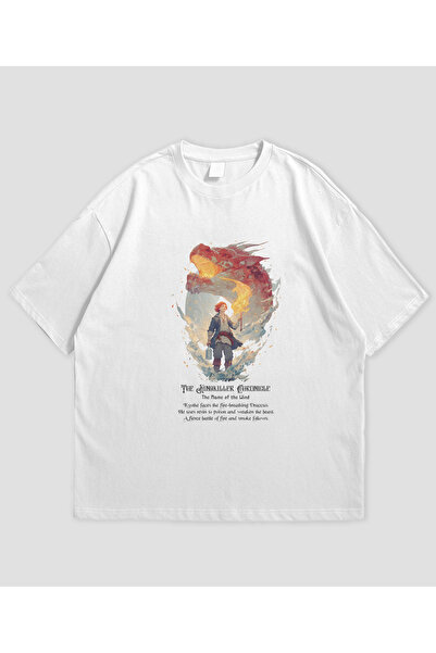 SVART WEAR Tricou oversize unisex The Kingkiller Chronicle