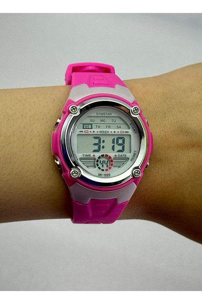 Samstar Alarm-Light-Stopwatch-5 Atm Waterproof-Gift Children's Wristwatch