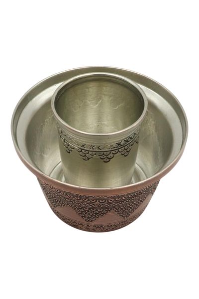 Okya Home Handmade Copper Rakı Cooler – “Ehli Keyif” | Traditional Anatolian Design |
