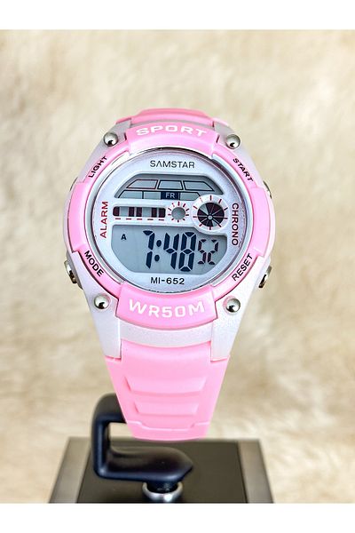 Samstar Alarm-Light-Stopwatch-5 Atm Waterproof-Gift Children's Wristwatch