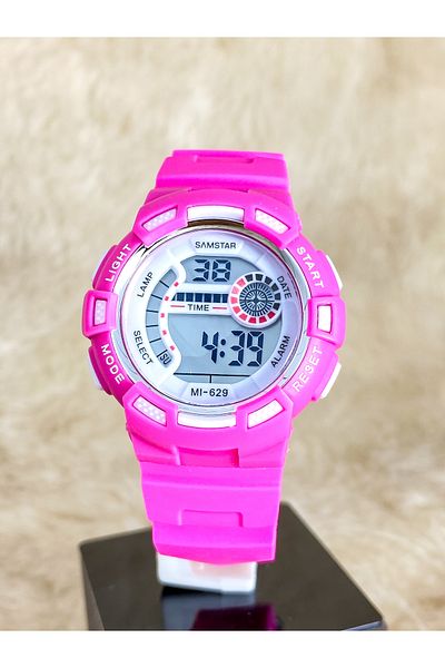 Samstar Alarm-Light-Stopwatch-5 Atm Waterproof-Gift Children's Wristwatch