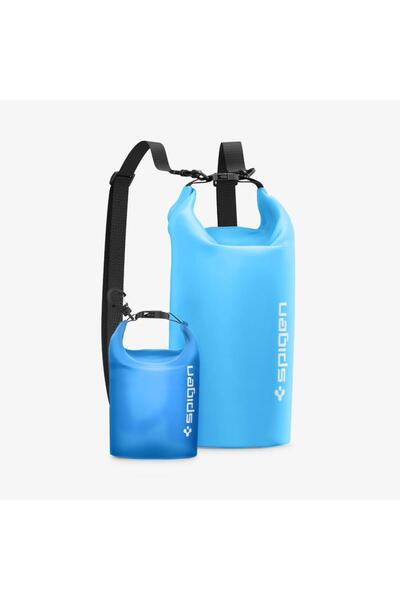 Spigen Aqua Shield Waterproof Ipx6 Waterproof 2in1 Backpack 20L + 2L A630 Sea Blue - Amp06024