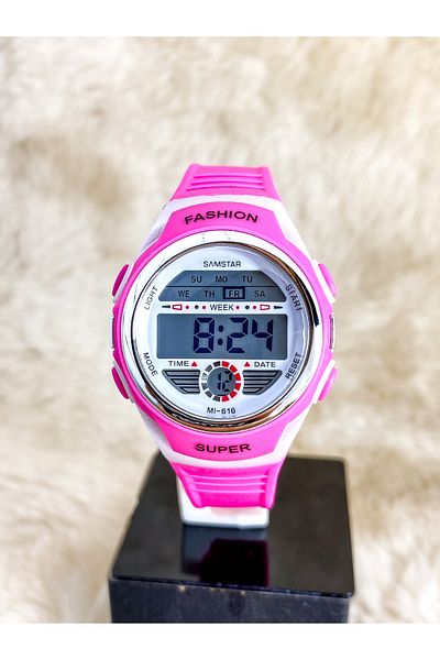 Samstar Alarm-Light-Stopwatch-5 Atm Waterproof-Gift Children's Wristwatch