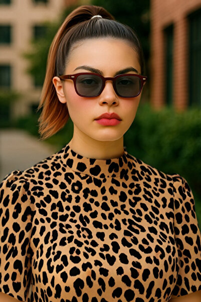 Eyesofia Gemerek Brown Black Unisex 2025 Year New Season Sunglasses