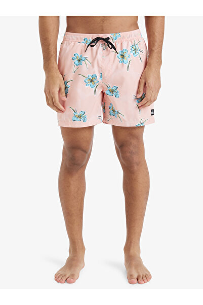 Quiksilver Ανδρικό ροζ βόλεϊ σορτς Everyday Straight Volley 15