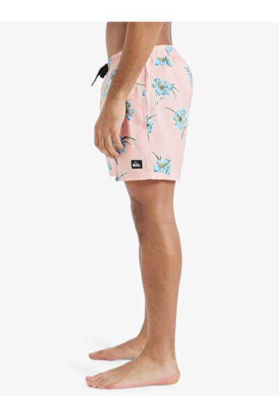 Quiksilver Ανδρικό ροζ βόλεϊ σορτς Everyday Straight Volley 15