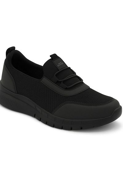 Slazenger Avenge Black Women's Casual Walking & Running Shoes Comfortable Slip-On