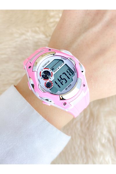 Samstar Alarm-Light-Stopwatch-5 Atm Waterproof-Gift Children's Wristwatch