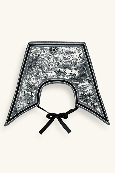Marie Claire Toile De Jouy 3 Siyah Yakalık Fular
