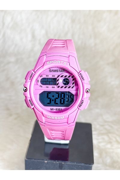 Samstar Alarm-Light-Stopwatch-5 Atm Waterproof-Gift Children's Wristwatch