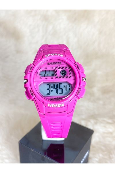 Samstar Alarm-Light-Stopwatch-5 Atm Waterproof-Gift Children's Wristwatch