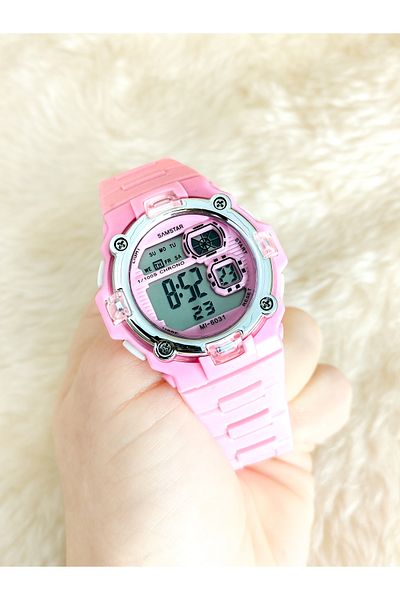 Samstar Alarm-Light-Stopwatch-5 Atm Waterproof-Gift Children's Wristwatch