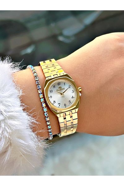 Bentini Women's Wrist Watch with Steel Band - Waterproof, 2-Year Warranty