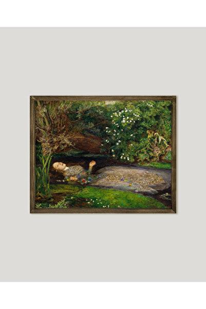 Vetro Design Ophelia Ahşap Çerçeveli Poster