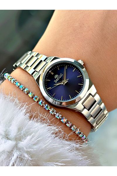 Bentini Women's Wrist Watch with Steel Band - Waterproof, 2-Year Warranty