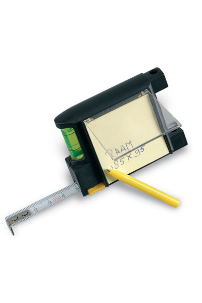 OEM Ruleta de 2 metri, include un bloc de note, pix si poloboc