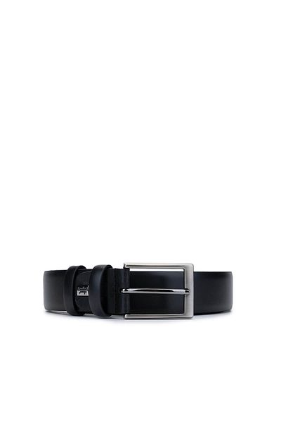 Tamer Tanca Men's Genuine Leather Black Leather Classic Belt