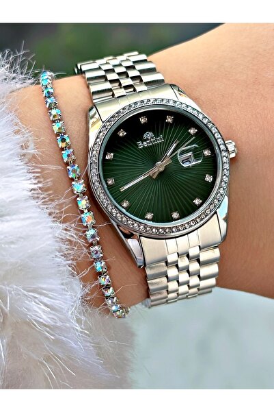 Bentini Women's Wrist Watch with Steel Band - Waterproof, Calendar, 2-Year Warranty